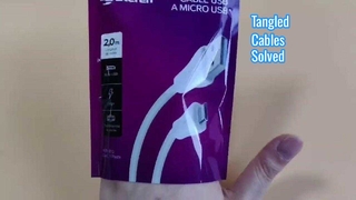 Wytrzymałe plastikowe torby do przechowywania kabla USB dla potrzeb organizacji i ochrony w podróży