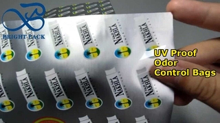 srebrna torba foliowa