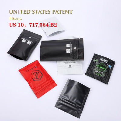 Odporne na dzieci torebki Mylar Custom Odporne na zapachy plastikowe zamki z cypressem