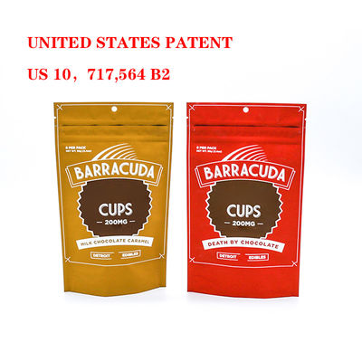 5x8 8 x 12 jednorazowa torba Mylar torby odporne na dzieci odporne na zapach bezpieczne plastikowe zamki z zamkiem