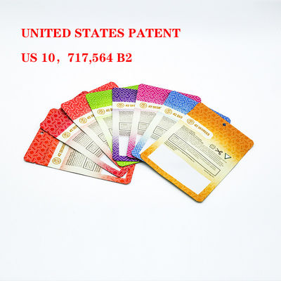 Zastosowane, odporne na zapach, dziecięce torby Mylar z bezpiecznym plastikowym zamkiem z zamkiem na zamki tytoniowe