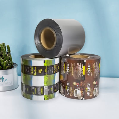 500ft Aluminium Foil Roll Food Grade Bulk Laminated Roll Film Bezpieczne trwałe opakowanie