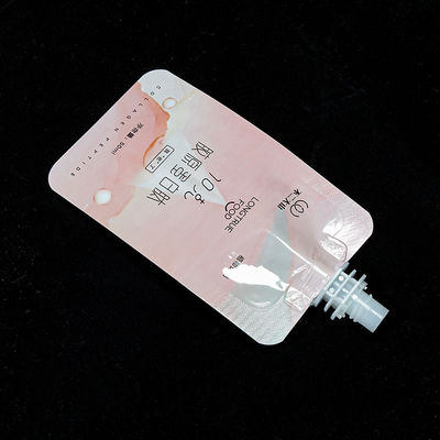 Niestandardowy wydrukowany stojący worek z wypływem żelazowy mleczny sokiwy płyn opakowanie worek z wypływem