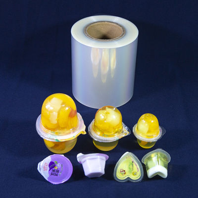 Logo niestandardowe Easy Dairy Peelable Lidding Film Film poliestrowy