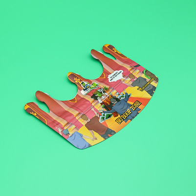 Ciasteczka Custom Mylar Bag Ziplock 3.5 Zamykalny Zipper Świadomy zapachu Dziecko Wyjście Mylar Bags Specjalna torba