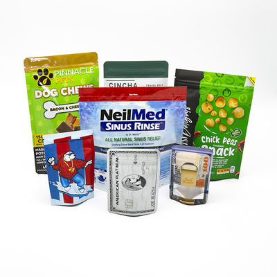 Plastikowy worek do opakowań żywnościowych, worek z zamkiem do podnoszenia się Producent, worek z aluminium