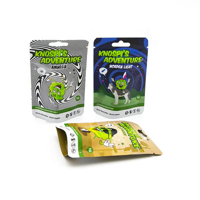 Drukowanie na zamówienie Zamknięte opakowania Mylar Bags For Tobacco Cigarety