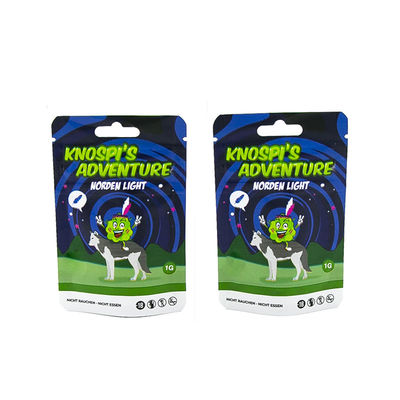 Odporny Ziplock Plastikowy Worek Wydrukowany Folia Laminatowy Opakowanie Dojrzyste Papierosy