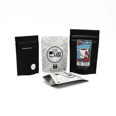 Drukowane torby z torbą z zamkiem z zipem wodoodporne biodegradowalne plastikowe stojące folie aluminiowa