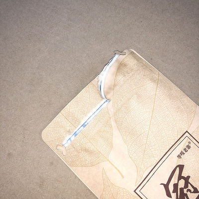 Niestandardowy, matowy plastikowy worek do opakowań na przekąski, suszone owoce, herbata, kawa, płaski, podniesiony worek z zamkiem