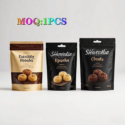 Produkty spożywcze Drukowanie na zamówienie Stand Up Pocket Zip Lock Tea Coffee Candy Snack Food Packaging Bags