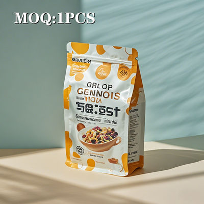 Niestandardowe matte wykończenie stand up torebki Mylar worki z oknem dla opakowań żywności