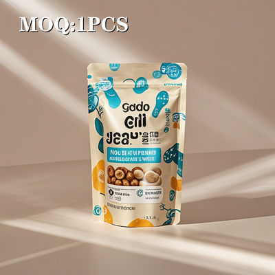 Maty lub błyszczący Standardy bezpieczeństwa żywności worki opakowaniowe odporne na zapach z zamykalnym zamkiem