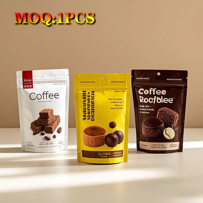 Logo na zamówienie Drukowany Food Packing Pocket Bag Wstawalny Pocket Candy Zipper Bag 1g 1/8oz 3,5 gram F Mylar Bags