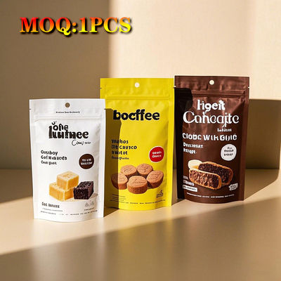 Zobowiązane logo opakowanie 1 oz 28g / 7 gramów / 4x5 cali 3,5 G jadalne cukierki ciasteczko zapachowy Zipper Mylar plastikowy worek