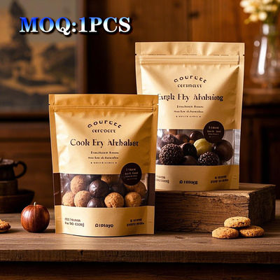 Worki z gussetami dla produktów spożywczych z indywidualnymi nadrukiami do ochrony przed wilgocią