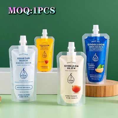 Niestandardowe, wielokrotnie używane torby z wypływem, płynne, żywność dla niemowląt, sok owocowy, sos błotny do napojów, opakowania