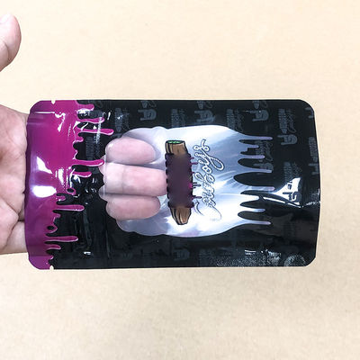 Unikalny zamek odporny na dzieci Wysoka bariera Ochrona Treści Świeże worki Mylar