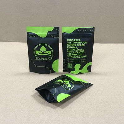 Matte Black Ziplock Pouch ASTM-D3475 Standardowe dziecięce torby wyjściowe