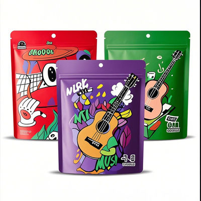 Wielowarstwowe worki Mylar Premium do pakowania orzechów do kawy, herbaty i przekąsek - konstrukcja pieczęci wielokrotnego użytku