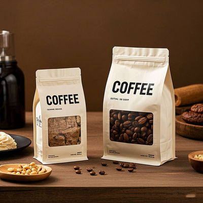 Płaskooddolne torby z cyprykiem Ekologiczne materiały PE Bezprzewodowa uszczelka dla produktów spożywczych Kosmetyki Elektronika Logo dostosowywalne