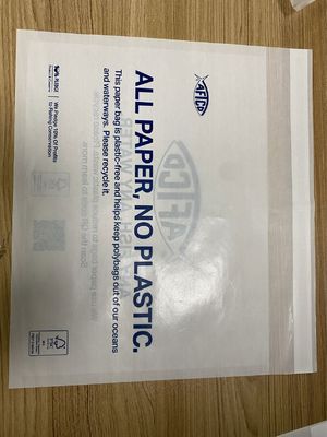 Samodzielne uszczelniające prostotę Szklane torebki papierowe Odpowiedzialność przyjazna dla planety Rozwiązania hurtowe ze szkła