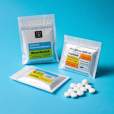 Compostable Child - Proof Pouches Sustainable Packaging For Pharmaceuticals