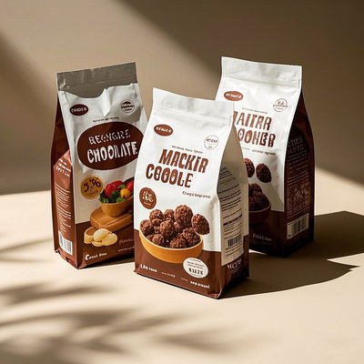 Niestandardowe matte torebki z kawą Luksusowa marka z anty-statyczną powłoką