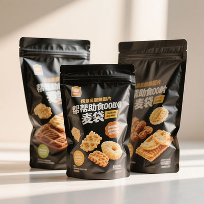 Wielokrotnie używalne torby foliowe do podnoszenia ciepła zamrażarka bezpieczna do kawy żywność dla zwierząt domowych i przekąski