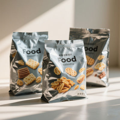 Przemysłowe worki foliowe odporne na wilgoć Certyfikowane przez FDA Długotrwałe świeżość do kawy, herbaty i przekąsek