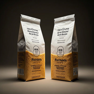 Zamykacz z powrotem zamknięty + worek opakowaniowy z recyklingu materiału spożywczego Model biznesowy zerowego odpadu