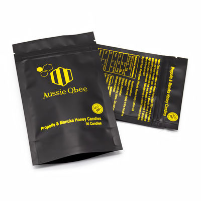 Wielowarstwowe aluminiowe złożone worki opakowaniowe dla słodyczy / przekąsek / produktów farmaceutycznych Dostosowywalne rozwiązania opakowaniowe CR