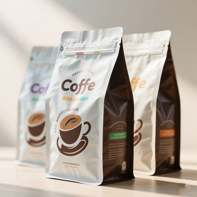 Opakowania do kawy Premium Mylar Bag Aroma Lock Valve & 99% UV Light Blocking