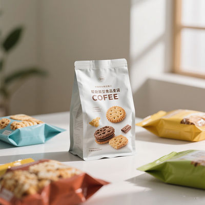 Zrównoważony wykończenie maty Mylar Poch Retail Display