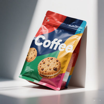 Wysokiej bariery 8-stronnej pieczęci stand-up pouch PET/AL/PE Composite & FDA 21 CFR