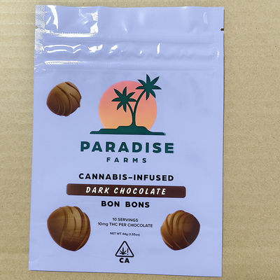 Ekologiczny stand up Ziplock Pouch Custom Printed Compostable Packaging Bag Wielokrotnie używany do przekąsek i kawy