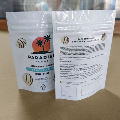 Zestaw opakowań z opakowaniami złożonymi na żywność / słodycze / orzechy