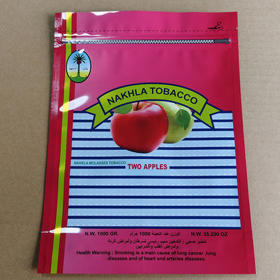 Podnieś torbę z łatwym wycięciem łzy, opakowanie złożone do suchych potraw, niestandardowy rozmiar i logo