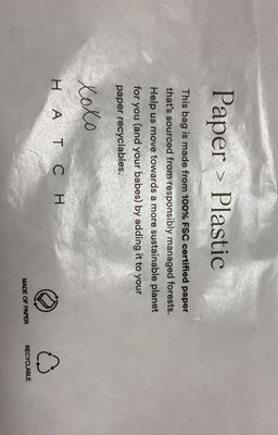 Opakowania ekologiczne naturalnie niestandardowe Biodegradowalne torebki papierowe z żywą marką