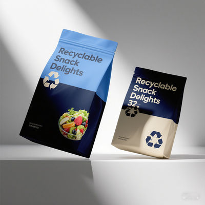 Fabryczne bezpośrednie 8-stronne zamknięte worki z zamkiem zamykającym odporne na promieniowanie UV do światowego eksportu żywności