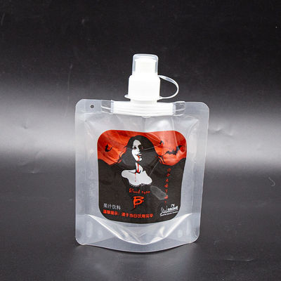 Całkowicie przezroczysty kieszonkowy kieszonkowy krystalicznie przejrzysty okienko do pakowania żywności dla niemowląt