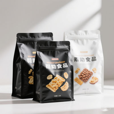 Czarne, odporne na zapachy worki Mylar z zamknięciem strunowym | Grubość 5.0 mil i hologram antyfałszywy