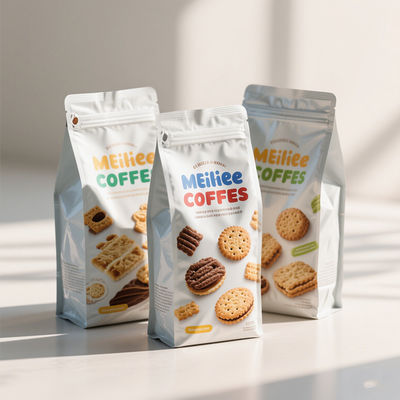 Wielowarstwowe worki złożone do opakowań spożywczych - PET/AL/PE laminowany i >99% UV-blokowanie