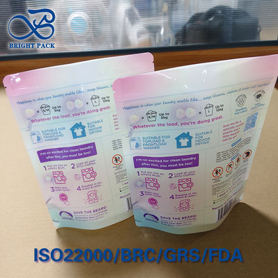 ​4-w-1 Kapsułki do prania Potrójnie uszczelniane worki do pakowania - Drukowanie na zamówienie i bariera przed wilgocią