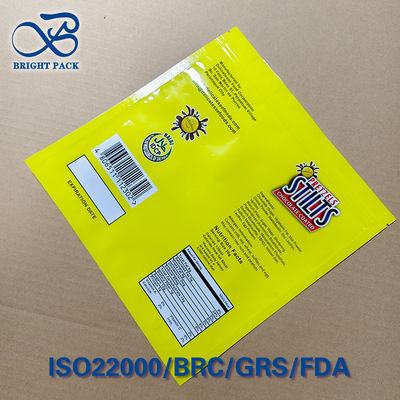 Custom Logo Heart Shape Stand Up Zipper Bags, Food Safe Reselable Packaging Bags For Candy & Snacks