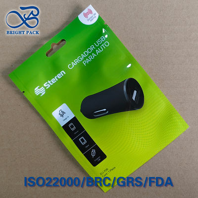 Wielkiej bariery PET/PE opakowanie do ładowarki USB dla samochodów.