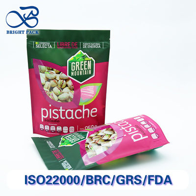 Wielkiej jakości plastikowe torby z zamkiem do orzechów, odporne na pęknięcia i wilgoć.