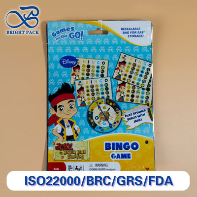 Całkowite kolorowe drukowanie worek do zabawek z lekką i ekonomiczną opakowanią.