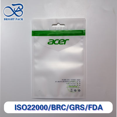 Anty-statyczne trzystronne torby uszczelniające z przejrzystymi okienami do opakowań produktów elektronicznych, nadające się do recyklingu i dostosowywania.