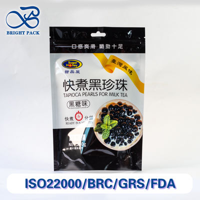 Odporne na wilgoć worki stojące z przejrzystymi okienkami dla suchych składników żywności opakowania o niskich kosztach.